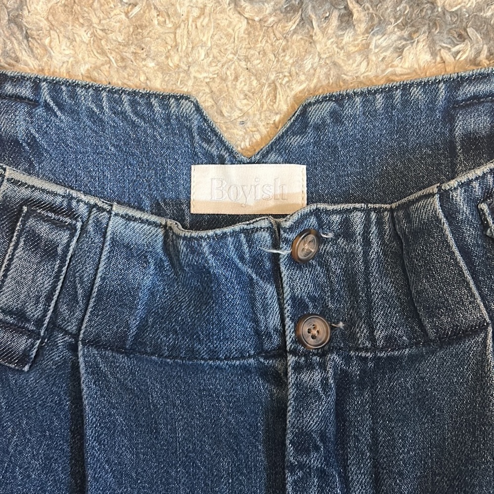 Worn once Boyish The Liam Loose Jeans in Like Crazy Color - Picture 7 of 13
